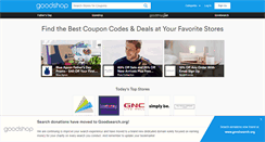 Desktop Screenshot of goodsearch.com