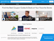 Tablet Screenshot of goodsearch.com